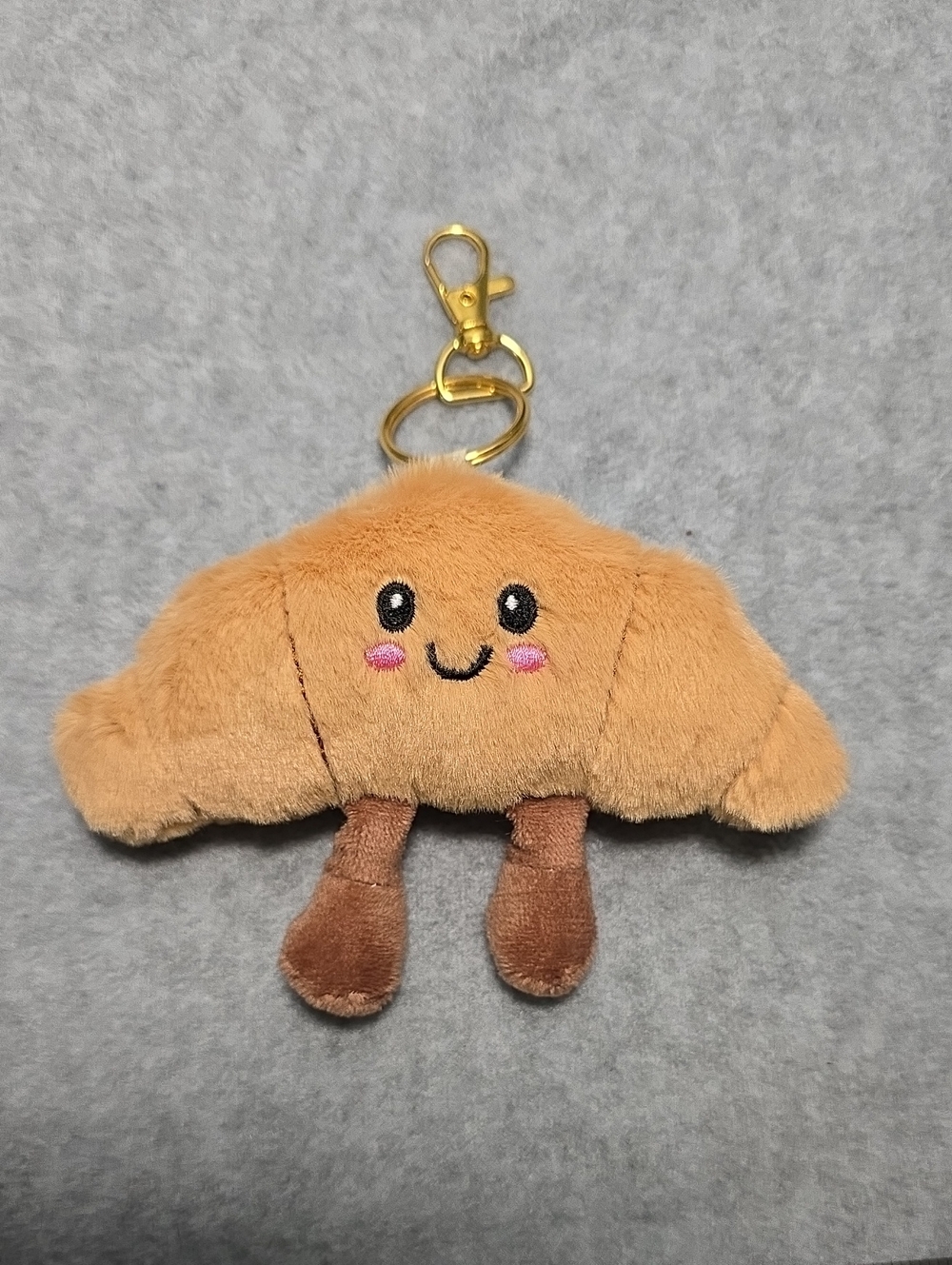Croissant Plush Keychain/Bagcharm